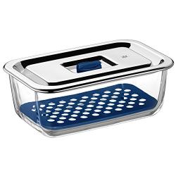 WMF Top Serve 0654896020 Storage and Serving Container with Drainage Grille Diameter 21 x 13 cm