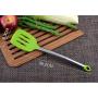 JunbosiKitchenware Silicone Kitchenware 5 Piece Set Stainless Steel Handle Cooking Leaking Nonstick Cookware Set Kitchen Tool