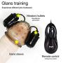 Redesign Waterproof Vibarating Pěnǐs Ring Rechargeable Massager with 7 Speed Silicone Vibrantions Toy for Men Couples
