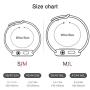Kaome Compatible with Apple Watch Band 44mm 42mm 40mm 38mm, Soft Silicone iWatch Bands Replacement Sport Bands Compatible with iWatch Series 5/4/3/2/1, Nike+, S/M M/L