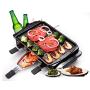 The Electric Double-Layer Grill, The Accessories Can Be Combined In 4 Ways, Suitable For Free Barbecue, Etc.
