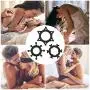 laise vie Silicone Penis Ring Set, Waterproof Soft Stretchy Cock Rings Pack of 3 Seamless Different Size Male Rings Adult Toys for Couples Sex Toys for Orgasm