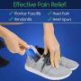 3 Pairs Silicone Gel Heel Cups - Shoe Inserts for Plantar Fasciitis, Sore Heel Pain, Bone Spur & Achilles Pain - Pad & Shock Absorbing Support (Men/Large)
