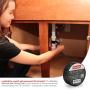 XFasten Silicone Self Fusing Tape 1-Inch x 36-Foot (Black) Silicone Repair Tape