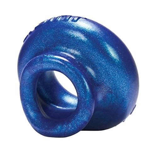 Oxballs Juicy Silicone Cockring, Blue, 171 Gram