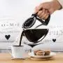 Hli-SHJHsmu 650ML Small Automatic Boiling Drip Coffee Machine Office Tea Machine Household Automatic Drip Coffee Machine Coffee Maker