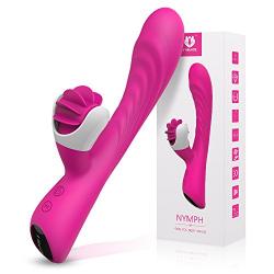 Waterproof G Vibrator Dildo for Women with 9 Strong Vibration Modes for Effortless Insertion, Silicone G Spot Vibrator Clitorial Vibrator for Exciting Stimulation- Ideal Sex Toy for Female