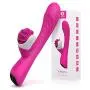 Waterproof G Vibrator Dildo for Women with 9 Strong Vibration Modes for Effortless Insertion, Silicone G Spot Vibrator Clitorial Vibrator for Exciting Stimulation- Ideal Sex Toy for Female