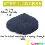 Tonmp Rock Tumbler Refill Grit Media Kit (3 pounds)| 4-Steps for Tumbling Stones