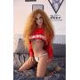 GOGO66-TPE Dolls, Realistic Full Size Female Body Silicone Dolls, TPE Toys for Male with Tan Skin