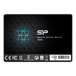Silicon Power 120GB SSD 3D NAND S55 TLC 7mm (0.28") Internal Solid State Drive (SP120GBSS3S55S25AE)