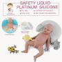 Vollence 18 inch Full Silicone Realistic Baby Doll,Not Vinyl Material Dolls,Real Full Body Silicone Baby Dolls,Reborn Baby Dolls That Look Real, Handmade Lifelike Silicone Baby Doll - Boy
