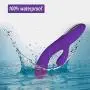 G Spot Vibrator Heating Wand Massager Handheld Waterproof Automatic Silicone Massager Rechargeable Powerful 10 Speed