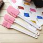 ZDM Professional Kitchenware Silicone Three sets Baking Sauce Brush Butter Cooking Spatula Cookie Pastry Scraper Cake Baking Tool