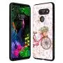 LG G8 ThinQ Case,Flexible Soft TPU Cover Shell,Slim Silicone Black Rubber Non-Slip Durable Design Protective Phone Case for LG G8 ThinQ -Bicycle
