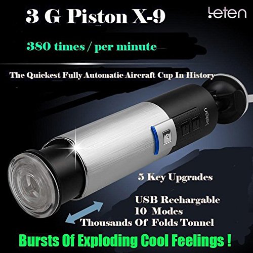 Electric Male Masturbator - Powerful Rotation Male Electric Automatic Multi Function Silicone Masturbation Machine Sex Toys for Men