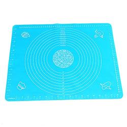 PANDA SUPERSTORE Baking Tools Kitchenware Silicone Pad Kneading Mat-Blue