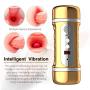 Mxyy Fully Automatic Men Deep Throat, Vǐbrating Orál Cup, Sucking Endless Pleasure, Adult Toys for Men Safe Silicone Soft and Flexible, Leisure and Funny Voice Interactive