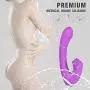 Powerful 7 Sucking Toys, Waterproof Handheld Wand Massager with Heating, Medical Silicone,USB Rechargeable