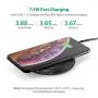 Fast Wireless Charger RAVPower 7.5W Compatible iPhone 11/Xs MAX/XR/XS/X/8/8 Plus, with HyperAir, 10W Compatible Galaxy S9, S9+, S8, S7 & Note 8 and All Qi-Enabled Devices (QC 3.0 Adapter Included)