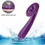 CHEVEN Clitoral Licking Tongue Vibrator, G Spot Clit Dildo Vibrators for Women with Oral Sex Fun & Vibration, Waterproof Clitoral G Spotter Nipple Stimulator Toys Adult Sex Toys for Women and Couples