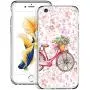 iPhone 6s 6 Case,Flexible Soft TPU Cover Shell,Slim Silicone Black Rubber Non-Slip Durable Design Protective Phone Case for iPhone 6s 6 -Bicycle