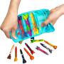 CrayOn 2 Animal Shaped Chunky Silicone Oven Safe Crayon Molds (Makes 14 Animal Crayons Total) by My Fruit Shack