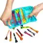 CrayOn 2 Animal Shaped Chunky Silicone Oven Safe Crayon Molds (Makes 14 Animal Crayons Total) by My Fruit Shack