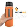 BottleArmor Protective Silicone Sleeve Cover Case Skin for Hydro Flask Water Bottles (Multiple Sizes & Colors)