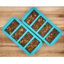 Souper Cubes Extra-Large Silicone Freezing Tray with Lid - 2 pack - makes 8 perfect 1cup portions - freeze soup broth or sauce