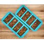 Souper Cubes Extra-Large Silicone Freezing Tray with Lid - 2 pack - makes 8 perfect 1cup portions - freeze soup broth or sauce