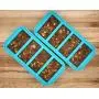 Souper Cubes Extra-Large Silicone Freezing Tray with Lid - 2 pack - makes 8 perfect 1cup portions - freeze soup broth or sauce