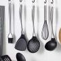 Kitchen Utensils,silicone Spatula Non-stick Gets Silicone Kitchenware Kitchen Gadget Kitchen Tool-black 33.2cm(13.1inch)