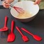 Silicone Kitchenware Five-piece Non-stick Kitchen Pot Silicone Baking Tools