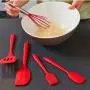 Silicone Kitchenware Five-piece Non-stick Kitchen Pot Silicone Baking Tools
