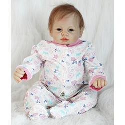 OtardDolls Reborn Doll 22" Reborn Baby Doll Lifelike Soft Vinyl Doll Children Gifts (Snowflake Girl)