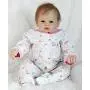 OtardDolls Reborn Doll 22" Reborn Baby Doll Lifelike Soft Vinyl Doll Children Gifts (Snowflake Girl)