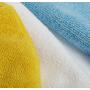 AmazonBasics Blue and Yellow Microfiber Cleaning Cloth, 24-Pack