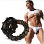 Dual Cock Ring Soft Silicone Time Delay Erection Cock Rings for Men Adult Penis Rings Thread Sex Toy Ring Penis Cockring (3PCS)