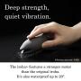 iroha+ Cream KUSHI Women Vibrator, Waterproof Soft Silicone Rechargeable Sensual Massager, HMP-02
