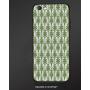 Case Compatible with iPhone 6/6S Ultra Slim Protective TPU Cover,Anti-Scratch Back,Irish,Entangled Clover Leaves Twigs Celtic Pattern Botanical Filigree Inspired Retro Tile Decorative,Green Cream