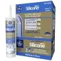 GE GE5000 Silicone 2+ Window & Door Sealant Caulk, 10.1oz, Clear