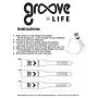 Groove Life - Silicone Ring for Men and Women Wedding or Engagement Rubber Band with Lifetime Coverage, Breathable Grooves, Comfort Fit, and Durability - Original Solid