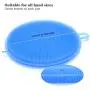 SimplyNonSlip Silicone Sponge and Scrubber | Antibacterial Silicone Kitchen Sponge for Dishes & Cleaning | Dishwasher Safe and Insanely Dense/Durable | 3 Included Heavy Duty Kitchen Scrapers | 6 Pack