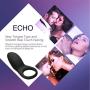 Remote Control Penisring Ring for Men and Women Shake Rooster,Silicone Happy Toys Shock 9 Speeds USB Charged