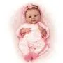 Lifelike Baby Doll Poseable and Weighted with Hand-Rooted Hair by The Ashton-Drake Galleries