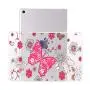 GinHo Customized Protective Cover iPad Pro 11 inch 2018 Butterfly with Slim Soft Durable TPU Ultra-Clear Silicone UV Printing Case