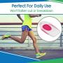 ViveSole Silicone Gel Heel Cups (3 Pairs) - Shoe Pads for Pain Relief, Plantar Fasciitis, Achilles and Bone Spurs - Insert Support Cushion - US Womens (4.5-8.5)