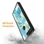Google Pixel Case, Blue Flower Shock-Absorption TPU Rubber Bumper Google Pixel Case, Ultra Thin Slim Protective Cover for Google Pixel-Black