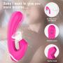 Hands Free Silicone Pleasure Toy Clitòrial Stimulàtion Toys for Her Clitòrial Stimulàtion Toys Sùcking Pleasure Toy for Women Couple Waterproof Vibràntor Bùllet for Women Couple with Remote Stimulàto